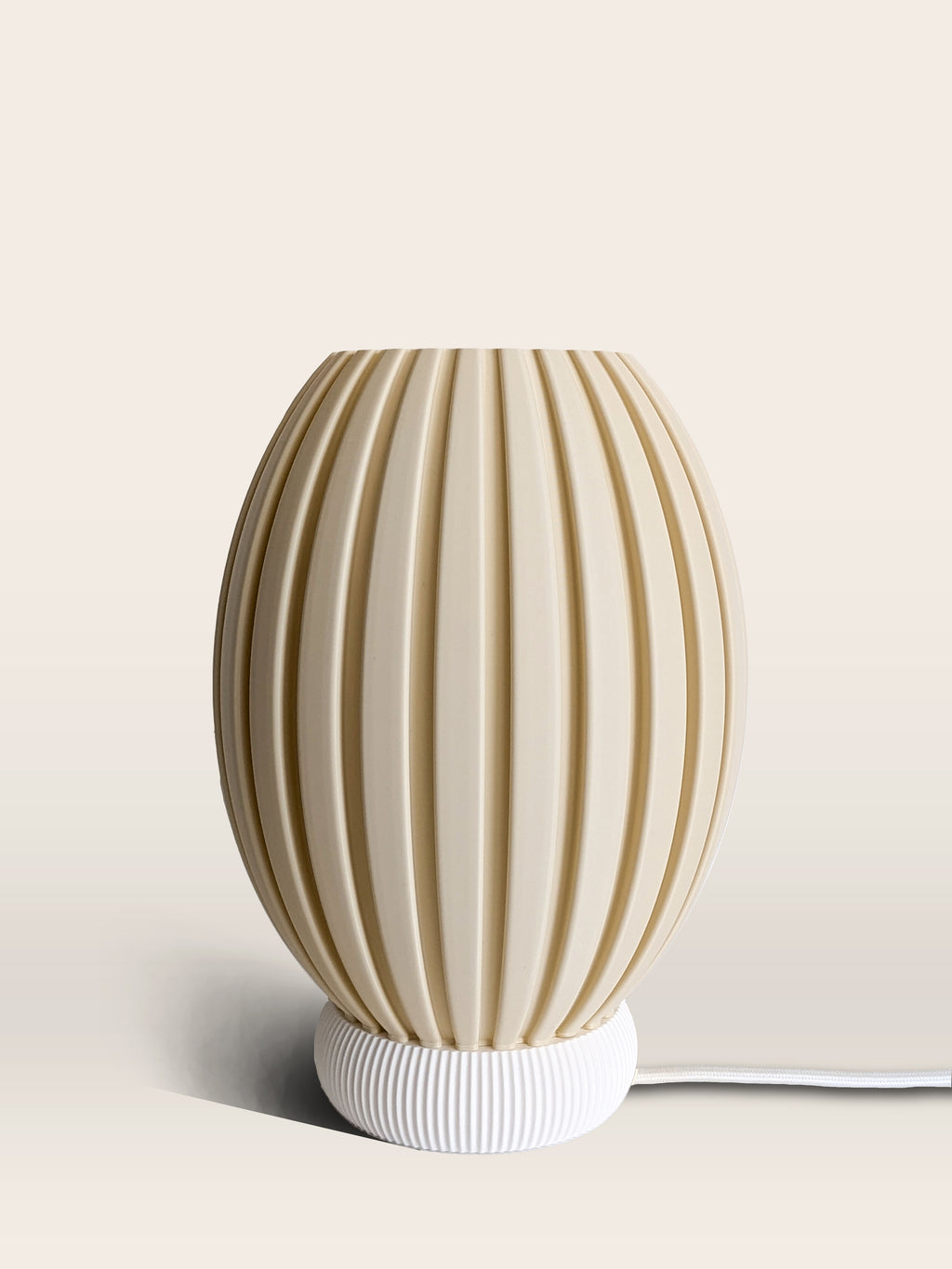 Glune Grand table lamp in Vanille and Milk